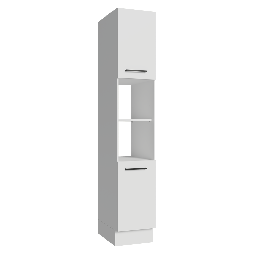 Paneleiro 40x60 cm 2 Portas e 2 Nichos Branco Agata Madesa