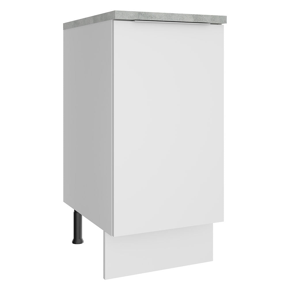 Balcão Madesa Stella 35 cm 1 Porta Branco | Madesa Móveis