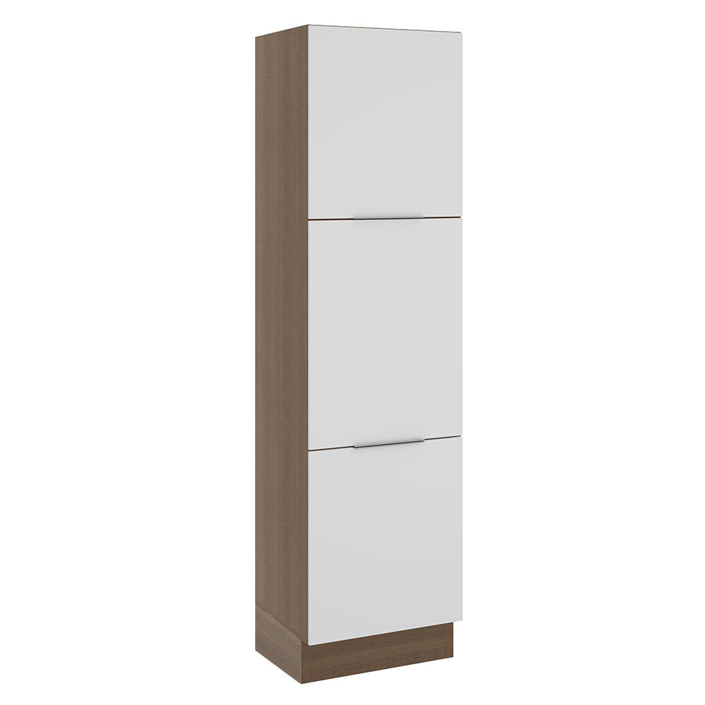 その他 *STELLA* Paneleiro Madesa Stella 60 cm 3 Portas Rustic/Branco | Madesa Móveis