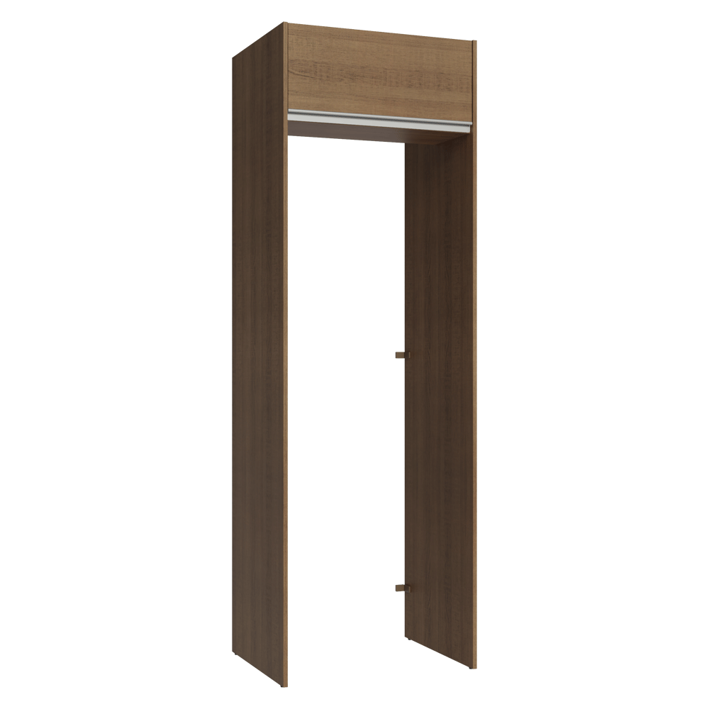 Porta-Geladeira 73 cm 1 Porta Basculante Rustic Glamy Madesa