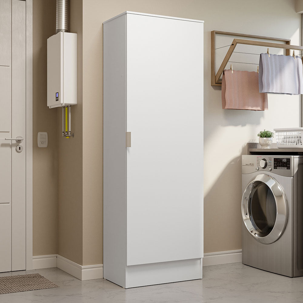 M&A法大全 上下セット Armário Multiuso 60 cm 1 porta Branco Madesa