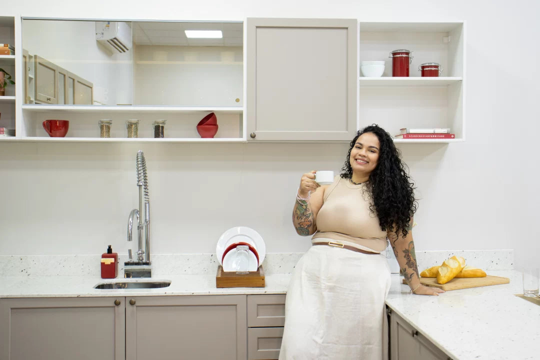 Linha Vik: versatilidade e sofisticação para cozinhas pequenas
