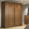 Guarda-Roupa Solteiro Madesa Dallas 2 Portas de Correr 2 Gavetas Rustic