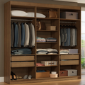 Guarda-Roupa Closet 4 Gavetas 180 cm Rustic Venus Madesa