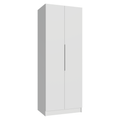Guarda-Roupa Modulado 2 Portas 2 Gavetas 1 Cabideiro Branco Neo Madesa