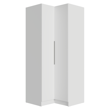 Guarda-Roupa Modulado de Canto 2 Portas Branco Neo Madesa