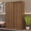 Guarda-Roupa 2 Portas de Correr Rustic Max Madesa