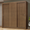 Guarda-Roupa Casal 3 Portas de Correr Rustic Nobre Madesa