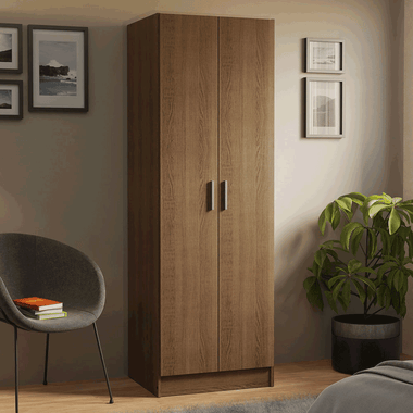 Armário Organizador com Sapateira Madesa 1650 com 2 Portas 4 Prateleiras Rustic PO