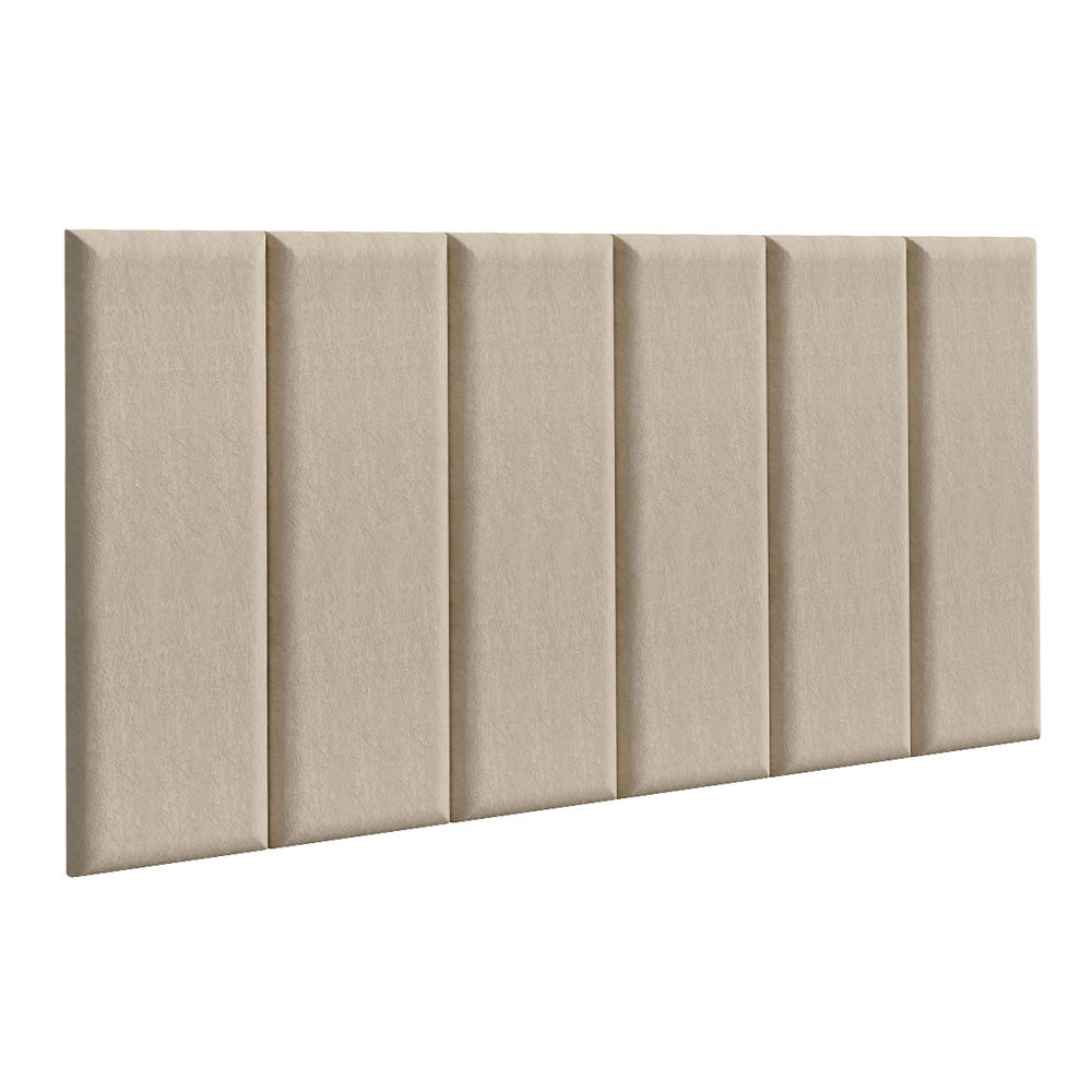 Cabeceira Estofada Modular Kit 6 Peças para Camas de Solteiro Imperial Madesa