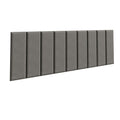 Cabeceira Estofada Modular Kit 9 Peças para Camas até Casal/Queen Silver Madesa