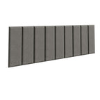 Cabeceira Estofada Modular Kit 9 Peças para Camas até Casal/Queen Silver Madesa