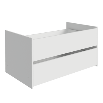 Kit 2 Gavetas para Guarda-Roupa Modulado Neo Branco Madesa