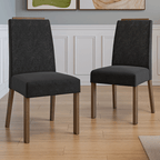 Kit 2 Cadeiras de Jantar 4255 com Espaldar Rustic/Oxford Madesa