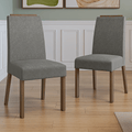 Kit 2 Cadeiras de Jantar 4255 com Espaldar Rustic/Silver Madesa