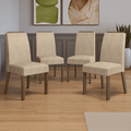 Kit 4 Cadeiras de Jantar 4255 com Espaldar Rustic/Imperial Madesa