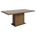 Mesa de Jantar Retangular Tampo com Moldura Rustic/Crema 5275 Madesa