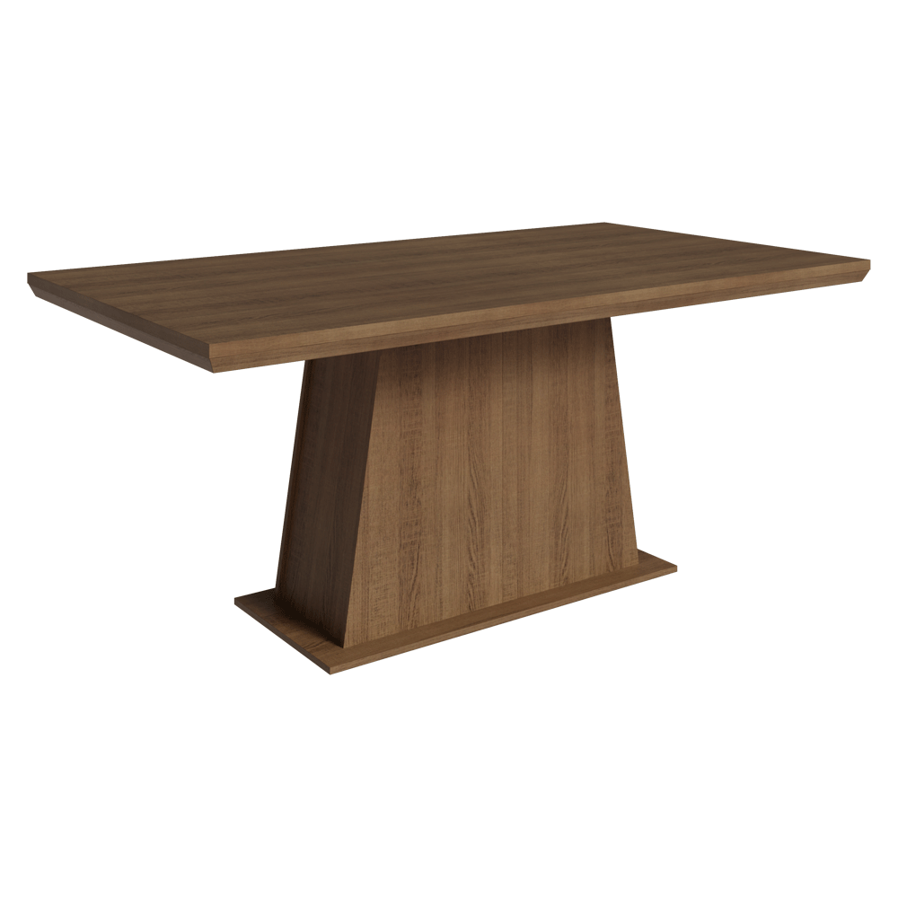 Mesa de Jantar Retangular Tampo com Moldura Rustic 5364 Madesa