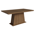Mesa de Jantar Retangular Tampo com Moldura Rustic 5364 Madesa