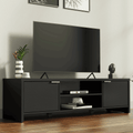 Rack para TV até 65 Polegadas Madesa 6918 com 2 Portas Preto PO