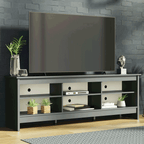 Rack para TV até 80 Polegadas Madesa 6924 com 6 Nichos Cinza PO