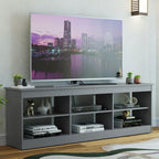Rack para TV até 80 Polegadas Cinza Madesa
