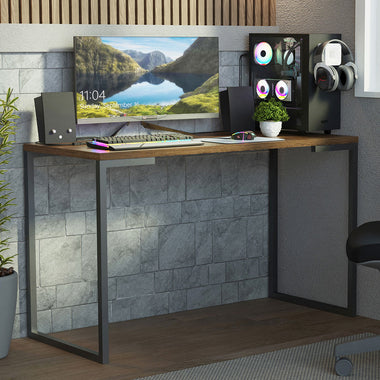 Mesa de Escritório Industrial 120cm Rustic Madesa