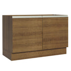 Balcão Gabinete de Pia 120 x 60 cm 2 Portas (Sem Tampo) Rustic Glamy Madesa