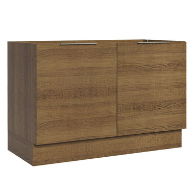 Balcão Gabinete de Pia 120 x 60 cm 2 Portas (Sem Tampo) Rustic Stella Madesa