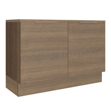 Balcão Gabinete Madesa Stella 120 x 60 cm 2 Portas (Com Tampo) Rustic
