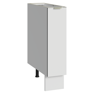 Balcão Porta-Temperos 20 x 60 cm 1 Porta (Sem Tampo) Branco Veludo Lux Madesa
