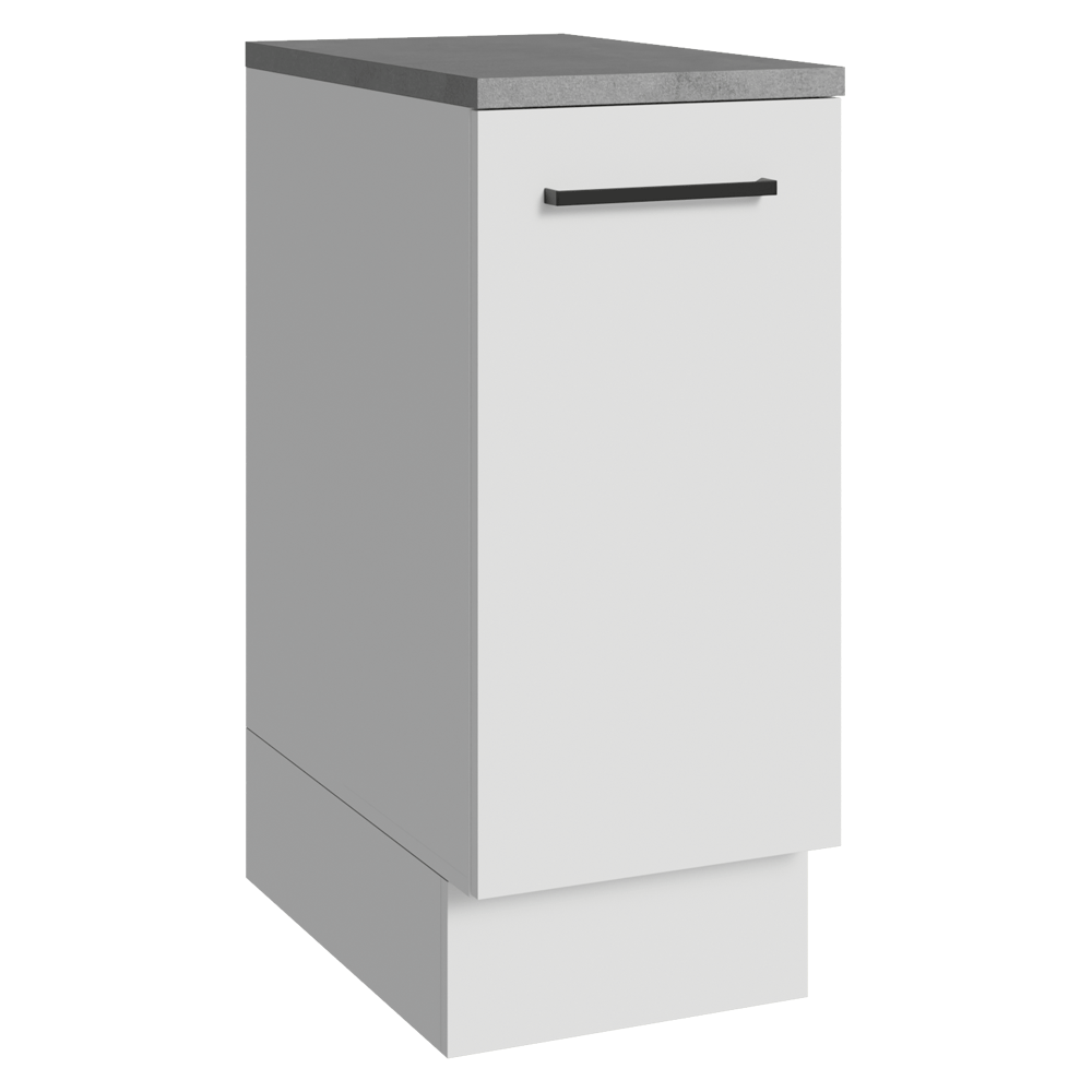 Balcão Madesa Agata 35 x 60 cm 1 Porta (Com Tampo) Branco