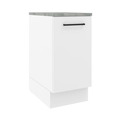 Balcão Madesa Agata 35 x 60 cm 1 Porta (Com Tampo) Branco