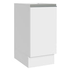 Balcão Cozinha 35 x 60 cm 1 Porta (Sem Tampo) Branco Glamy Madesa
