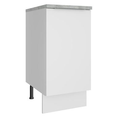 Balcão Madesa Stella 35 x 60 cm 1 Porta (Com Tampo) Branco