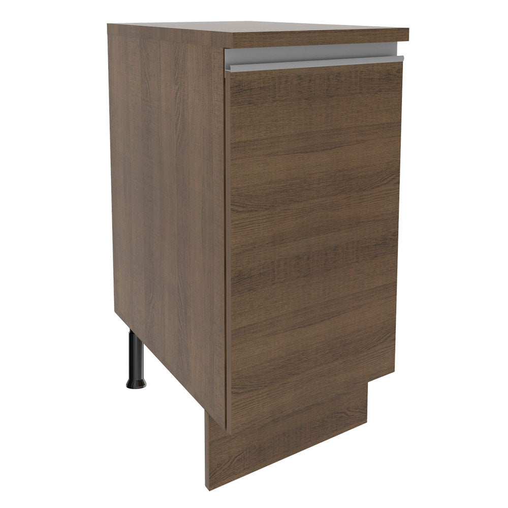 Balcão Madesa Glamy 35 x 60 cm 1 Porta (Com Tampo) Rustic