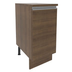 Balcão Madesa Glamy 35 x 60 cm 1 Porta (Com Tampo) Rustic