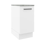 Balcão Madesa Agata 40 x 60 cm 1 Porta (Com Tampo) Branco