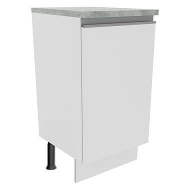 Balcão Madesa Glamy 40 x 60 cm 1 Porta (Com Tampo) Branco