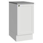 Balcão de Cozinha 40 x 60 cm 1 Porta (Com Tampo) Branco Vik Madesa