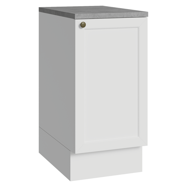 Balcão de Cozinha 40 x 60 cm 1 Porta (Com Tampo) Branco Vik Madesa