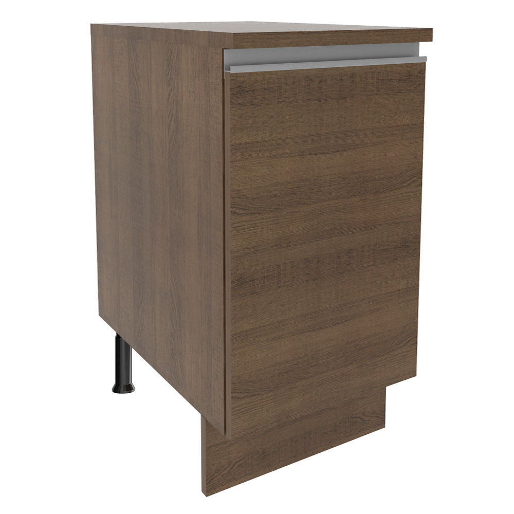 Balcão Madesa Glamy 40 x 60 cm 1 Porta (Com Tampo) Rustic