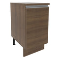 Balcão Madesa Glamy 40 x 60 cm 1 Porta (Com Tampo) Rustic
