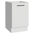 Balcão de Cozinha 50 x 60cm 1 Porta (Sem Tampo) Branco Agata Madesa