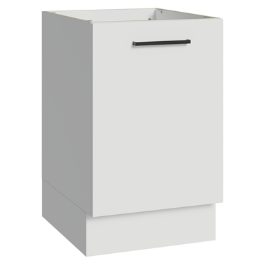 Balcão de Cozinha 50 x 60cm 1 Porta (Sem Tampo) Branco Agata Madesa