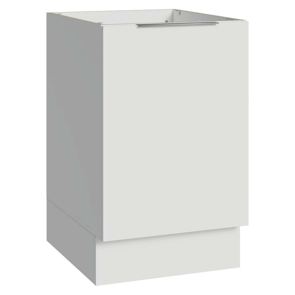 Balcão de Cozinha 50 x 60cm 1 Porta (Sem Tampo) Branco Stella Madesa