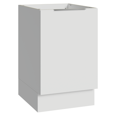 Balcão de Cozinha 50 x 60cm 1 Porta (Sem Tampo) Branco Stella Madesa