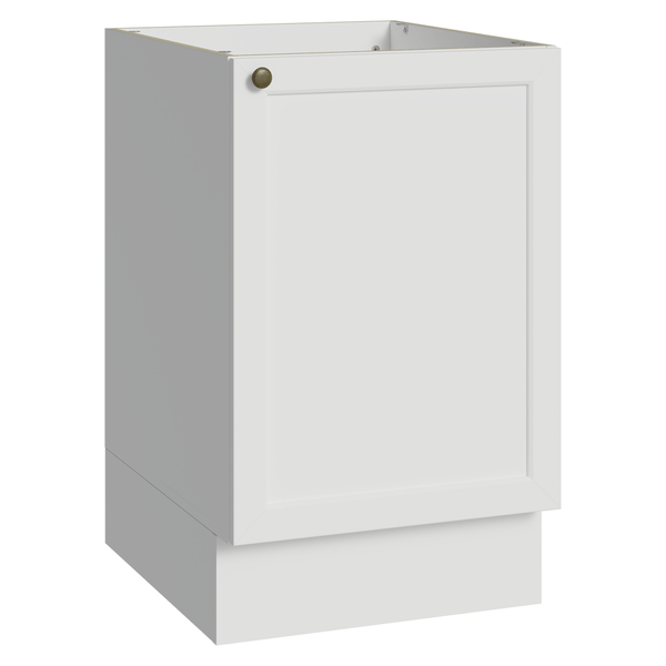 Balcão de Cozinha 50 x 60cm 1 Porta (Sem Tampo) Branco Vik Madesa