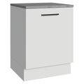 Balcão Madesa Agata 60 x 60 cm 1 Porta (Com Tampo) Branco
