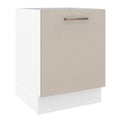 Balcão 60 x 60 cm 1 Porta (Sem Tampo) Branco/Crema Agata Madesa